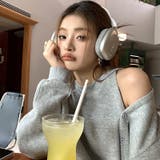 韓国ファッションオフショルダースウェットスリムでレイジースタイル | 17kg | 詳細画像26 
