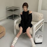 韓国ファッションオフショルダースウェットスリムでレイジースタイル | 17kg | 詳細画像9 