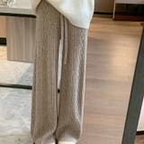 【SHOPLIST限定】レトロなパターンのソフトでワックスのようなカジュアルニッ… | 17kg | 詳細画像11 