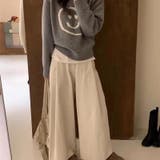 【SHOPLIST限定】韓国風スマイリーフェイスホワイトショートセーター | 17kg | 詳細画像5 