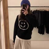 【SHOPLIST限定】韓国風スマイリーフェイスホワイトショートセーター | 17kg | 詳細画像7 