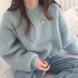 【SHOPLIST限定】韓国風明るい色もこもこショートセーター | 17kg | 詳細画像1 