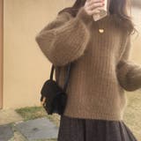 【SHOPLIST限定】韓国風明るい色もこもこショートセーター | 17kg | 詳細画像23 