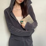 フリース感のあるジャケットドレープストレートパンツ2点セット | 17kg | 詳細画像2