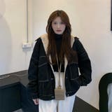 【SHOPLIST限定】程よくゆったりとした裏ボアのデニムジャケット | 17kg | 詳細画像6 