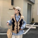 【SHOPLIST限定】コーデしやすいシャーリングの長袖シャツブラウス | 17kg | 詳細画像10 