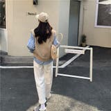 【SHOPLIST限定】コーデしやすいシャーリングの長袖シャツブラウス | 17kg | 詳細画像13 