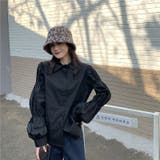 【SHOPLIST限定】コーデしやすいシャーリングの長袖シャツブラウス | 17kg | 詳細画像30 