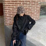 【SHOPLIST限定】コーデしやすいシャーリングの長袖シャツブラウス | 17kg | 詳細画像32 