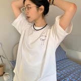 【SHOPLIST限定】リボンTシャツ半袖トップス | 17kg | 詳細画像3 