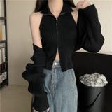【SHOPLIST限定】ジップアップニットベスト+カーディガン2点セット | 17kg | 詳細画像12