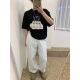 【SHOPLIST限定】春の装いをお楽しみ!ケーキボックス&リボンプリントの半袖… | 17kg | 詳細画像3