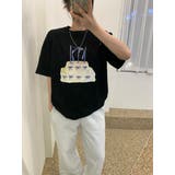【SHOPLIST限定】春の装いをお楽しみ!ケーキボックス&リボンプリントの半袖… | 17kg | 詳細画像6