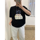 【SHOPLIST限定】春の装いをお楽しみ!ケーキボックス&リボンプリントの半袖… | 17kg | 詳細画像8