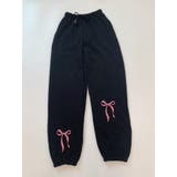 【SHOPLIST限定】リボンライクに!プリント柄可愛らしいウエストロングパンツ | 17kg | 詳細画像11