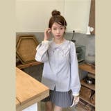 若者のカレッジスタイル!グレーカーディガン＆シャツ＆スカート | 17kg | 詳細画像16 