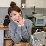 若者のカレッジスタイル!グレーカーディガン＆シャツ＆スカート | 17kg | 詳細画像3 