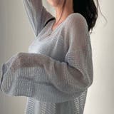 【SHOPLIST限定】微妙なセクシーさ。ゆったりした長袖ニット | 17kg | 詳細画像23