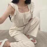 【SHOPLIST限定】韓国風のゆったりとした！フライスリーブウエストの高いオー… | 17kg | 詳細画像10 