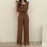 【SHOPLIST限定】韓国風のゆったりとした！フライスリーブウエストの高いオー… | 17kg | 詳細画像15 