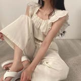 【SHOPLIST限定】韓国風のゆったりとした！フライスリーブウエストの高いオー… | 17kg | 詳細画像3 