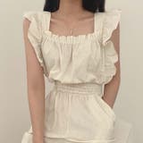 【SHOPLIST限定】韓国風のゆったりとした！フライスリーブウエストの高いオー… | 17kg | 詳細画像4 