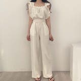 【SHOPLIST限定】韓国風のゆったりとした！フライスリーブウエストの高いオー… | 17kg | 詳細画像5 