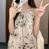 【SHOPLIST限定】夏の優しい雰囲気を感じさせ。花柄のローズモチーフストラッ… | 17kg | 詳細画像3 