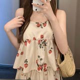 【SHOPLIST限定】慵?でユニークなデザイン。花柄キャミソール＋花柄ロングス… | 17kg | 詳細画像2 
