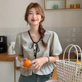 【SHOPLIST限定】チェック柄のVネックショートスリーブシャツ | 17kg | 詳細画像21