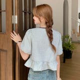 【SHOPLIST限定】チェック柄のVネックショートスリーブシャツ | 17kg | 詳細画像7