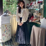 【SHOPLIST限定】気品あふれる！両面着用のリボン付きドット柄シャツ | 17kg | 詳細画像22 
