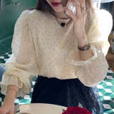 【SHOPLIST限定】気品あふれる！両面着用のリボン付きドット柄シャツ | 17kg | 詳細画像8 
