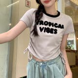 【SHOPLIST限定】ヴィンテージなスタイル。巾着&植毛半袖Tシャツ | 17kg | 詳細画像13 