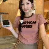 【SHOPLIST限定】ヴィンテージなスタイル。巾着&植毛半袖Tシャツ | 17kg | 詳細画像14 