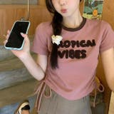 【SHOPLIST限定】ヴィンテージなスタイル。巾着&植毛半袖Tシャツ | 17kg | 詳細画像3 