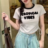 【SHOPLIST限定】ヴィンテージなスタイル。巾着&植毛半袖Tシャツ | 17kg | 詳細画像6 