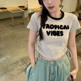 【SHOPLIST限定】ヴィンテージなスタイル。巾着&植毛半袖Tシャツ | 17kg | 詳細画像7 