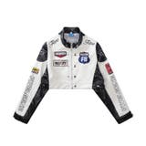 ストリートやバイクレーサーの雰囲気が漂う!文字刺繍入りのベースボールジャージ | 17kg | 詳細画像1