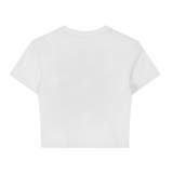 【SHOPLIST限定】アメカジ風のデニムパッチワーク刺繍蝶結び半袖Tシャツ | 17kg | 詳細画像2