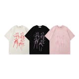 ゆったりとした！アメリカンスタイル可愛い刺繍プリント半袖Tシャツ | 17kg | 詳細画像1 