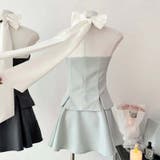 【SHOPLIST限定】しっかりしていてスタイリッシュ!大きなリボン付きのベスト… | 17kg | 詳細画像3 