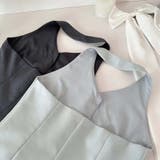 【SHOPLIST限定】しっかりしていてスタイリッシュ!大きなリボン付きのベスト… | 17kg | 詳細画像6 