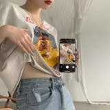 夏のスタイルを彩るVネック半袖Tシャツプリント柄 | 17kg | 詳細画像10 