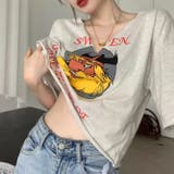 夏のスタイルを彩るVネック半袖Tシャツプリント柄 | 17kg | 詳細画像11 
