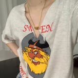 夏のスタイルを彩るVネック半袖Tシャツプリント柄 | 17kg | 詳細画像13 