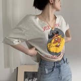 夏のスタイルを彩るVネック半袖Tシャツプリント柄 | 17kg | 詳細画像19 