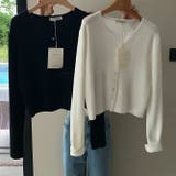 日差し対策もおしゃれに決めるキャンディカラーのショート丈Vネックカーディガン | 17kg | 詳細画像9