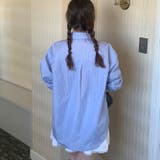 春色に咲く。シングルボタンのストライプシャツカーディガン | 17kg | 詳細画像19 