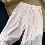 甘くてクールな。くすぐるピンクの刺繍カーゴパンツ | 17kg | 詳細画像6